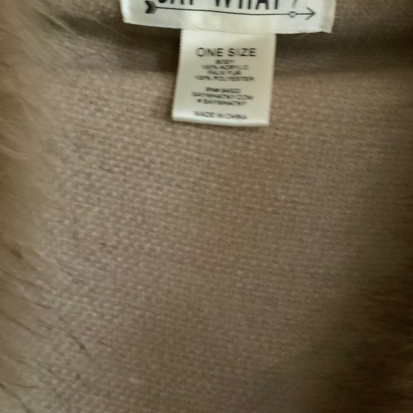 Say What sweater vest with faux collar - Picture 4 of 4